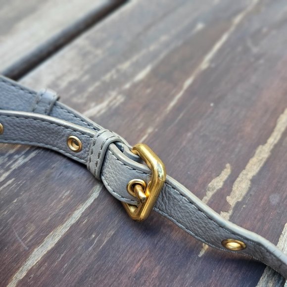 Marc by Marc Jacobs Solid Leather Crossbody Zip Flap Bag, Pre-owned - Picture 10 of 13